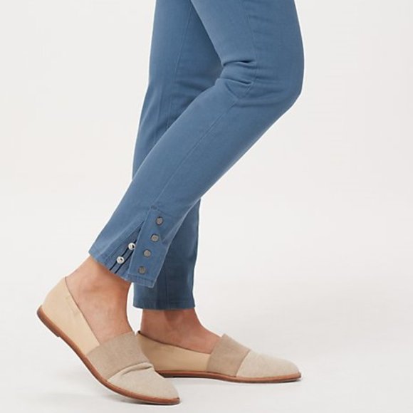 *NWOT Martha Stewart French Blue Denim Ankle Jeans - Picture 4 of 14